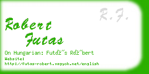 robert futas business card